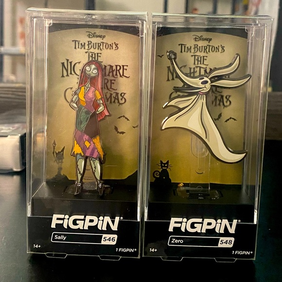 Figpin collectibles Sally and Zero - Picture 1 of 1